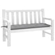 Vidaxl Garden Bench Cushion 120x50x7 CM Oxford Fabric Gray