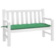 Vidaxl Garden Bench Cushion 120x50x7 CM Oxford Fabric Green