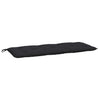 Vidaxl Garden Bench Cushion 120x50x7 CM Oxford Fabric Negro