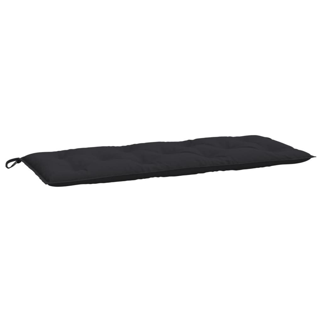Vidaxl Garden Bench Cushion 120x50x7 CM Oxford Fabric Negro