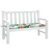 Vidaxl Garden Banch Cushion 120x50x7 cm tessuto multilorato
