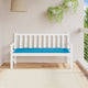 VidaXL cojín para banco de jardín 150x50x7 cm tela oxford azul claro