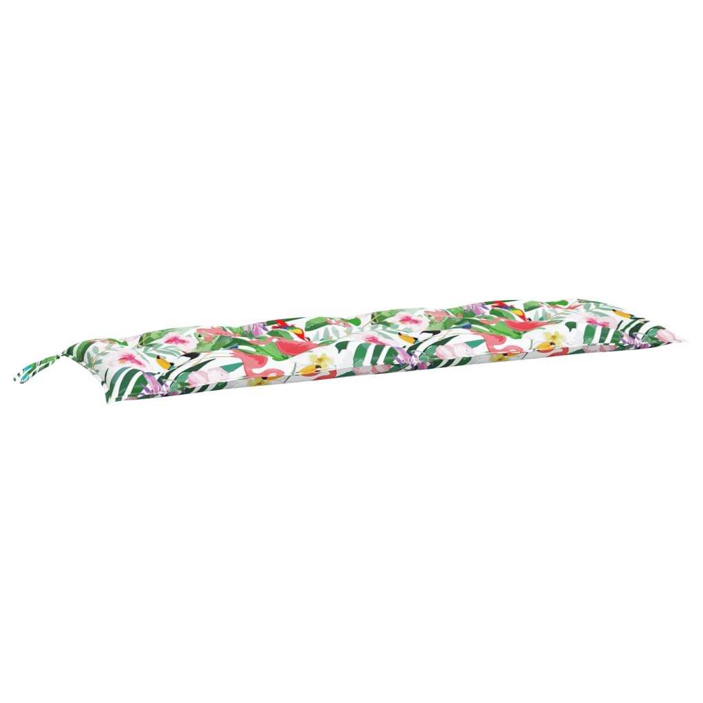 Vidaxl Garden Banch Cushion 150x50x7 cm Fabric oxford multi -colorato
