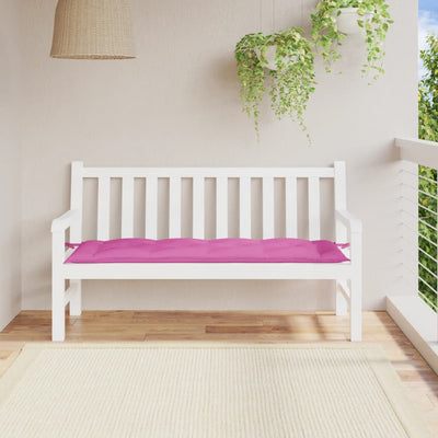 Vidaxl Garden Bench Cushion 150x50x7 CM Oxford Fabric Pink