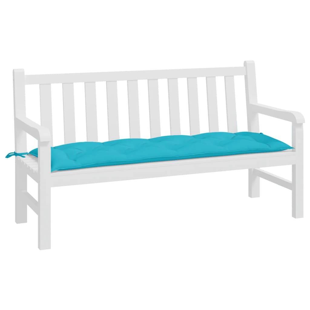 Vidaxl Garden Bench Cushion 150x50x7 CM Oxford Fabric Turquesa