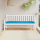 Vidaxx cojín para banco de jardín 180x50x7 cm tela oxford azul claro
