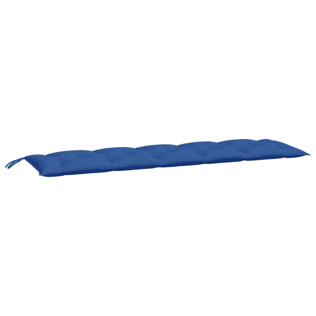 Vidaxl Garden Bench Cushion 180x50x7 cm tessuto oxford blu reale