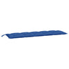Vidaxl Garden Bench Cushion 180x50x7 cm tessuto oxford blu reale