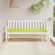 VidaXL cojín para banco de jardín 180x50x7 cm tela oxford verde brillante