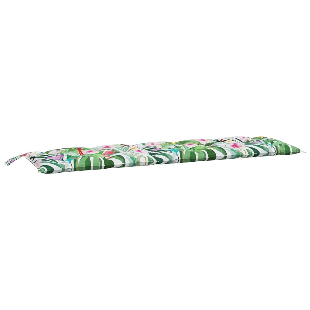 Vidaxl Garden Banch Cushion 180x50x7 cm Fabric oxford multi -colorato
