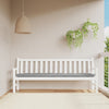 Vidaxl Garden Banch Cushion 200x50x7 cm tessuto Oxford grigio
