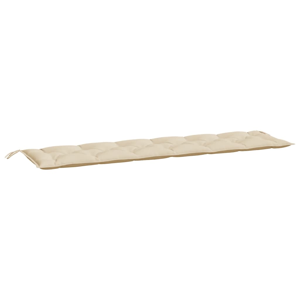 Vidaxl Garden Bench Cushion 200x50x7 CM Oxford Fabric beige