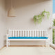 Vidaxl Garden Bench Cushion 200x50x7 CM Oxford Fabric Azul