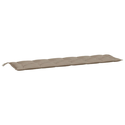 Vidaxl Garden Bench Cushion 200x50x7 CM Oxford Fabric Taupe