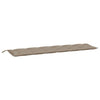 Vidaxl Garden Bench Cushion 200x50x7 CM Oxford Fabric Taupe