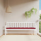Vidaxl Garden Bench Cushion 200x50x7 CM Oxford Fabric Wine Red