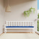 Vidaxl Garden Bench Cushion 200x50x7 cm tessuto oxford blu reale