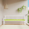 Vidaxl Garden Banch Cushion 200x50x7 cm Tessuto Oxford Verde chiaro