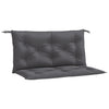 Vidaxl Garden Bench Cushions 2 St 100x50x7 cm Tessuto Oxford Antracite -Colorato