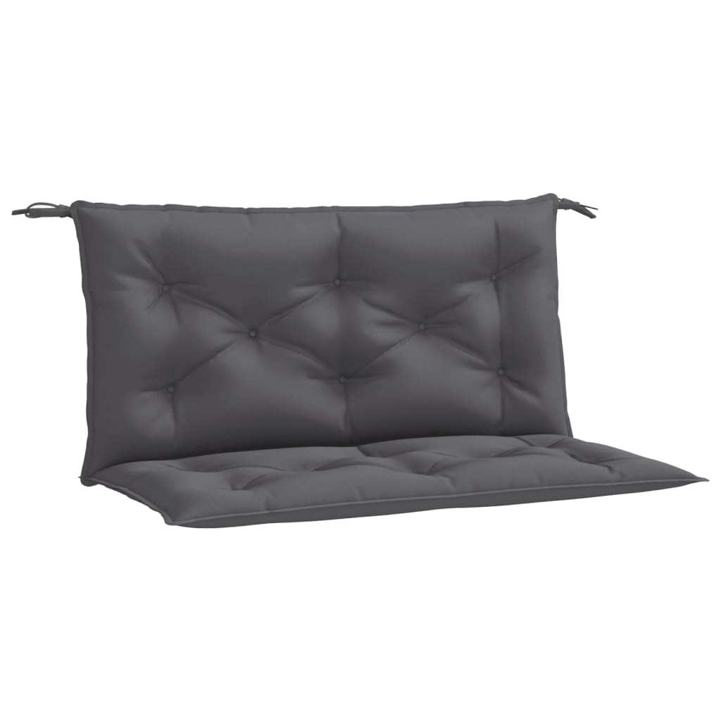 Vidaxl Garden Bench Cushions 2 St 100x50x7 cm Tessuto Oxford Antracite -Colorato