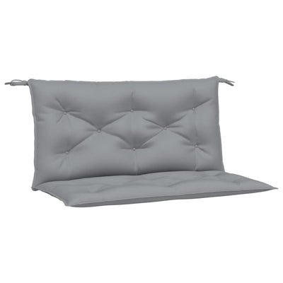 Vidaxl Garden Bench Cushions 2 PCS 100x50x7 CM Oxford Fabric Gray