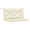 Vidaxl Garden Bench Cushions 2 PCS 100x50x7 CM Oxford Fabric crème