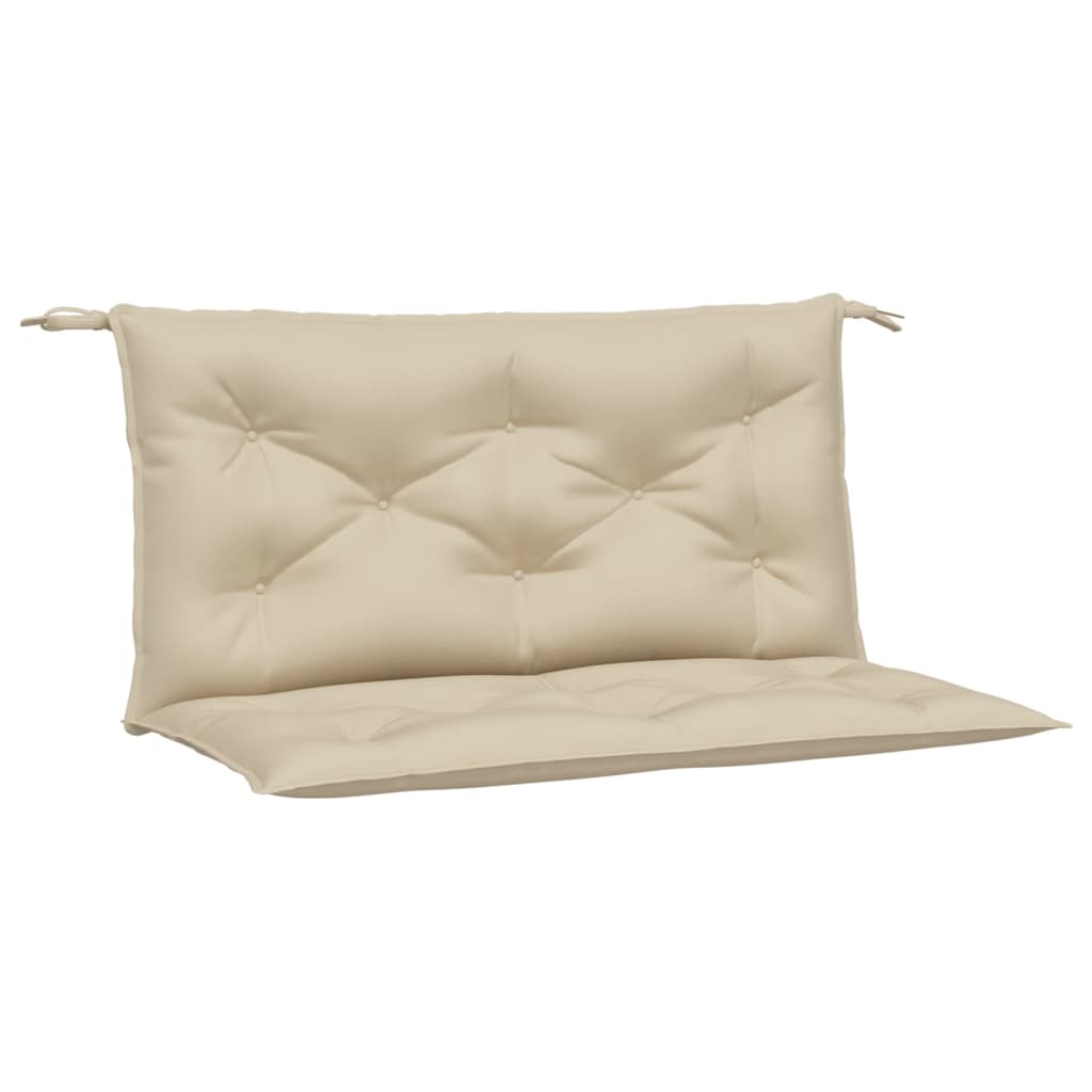 Vidaxl Garden Bench Cushions 2 PCS 100x50x7 cm Tessuto Oxford Beige
