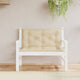 Vidaxl Garden Bench Cushions 2 PCS 100x50x7 cm Tessuto Oxford Beige