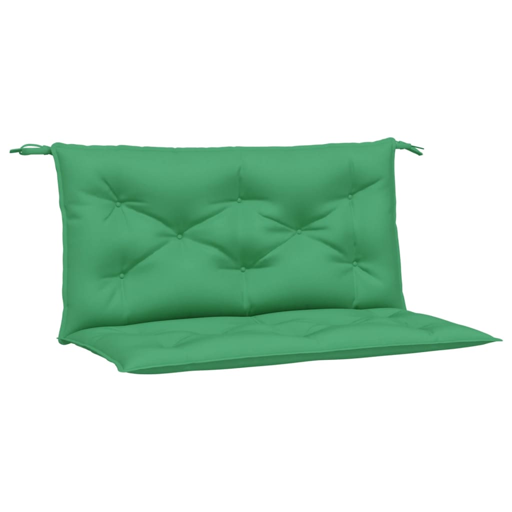 Vidaxl Garden Bench Cushions 2 PCS 100x50x7 cm tessuto oxford verde