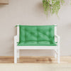 Vidaxl Garden Bench Cushions 2 PCS 100x50x7 cm tessuto oxford verde