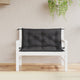 Vidaxl Garden Bench Cushions 2 St 100x50x7 cm tessuto oxford nero