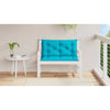 Vidaxl Garden Bench Cushions 2 ST 100x50x7 CM Fabric Turquesa