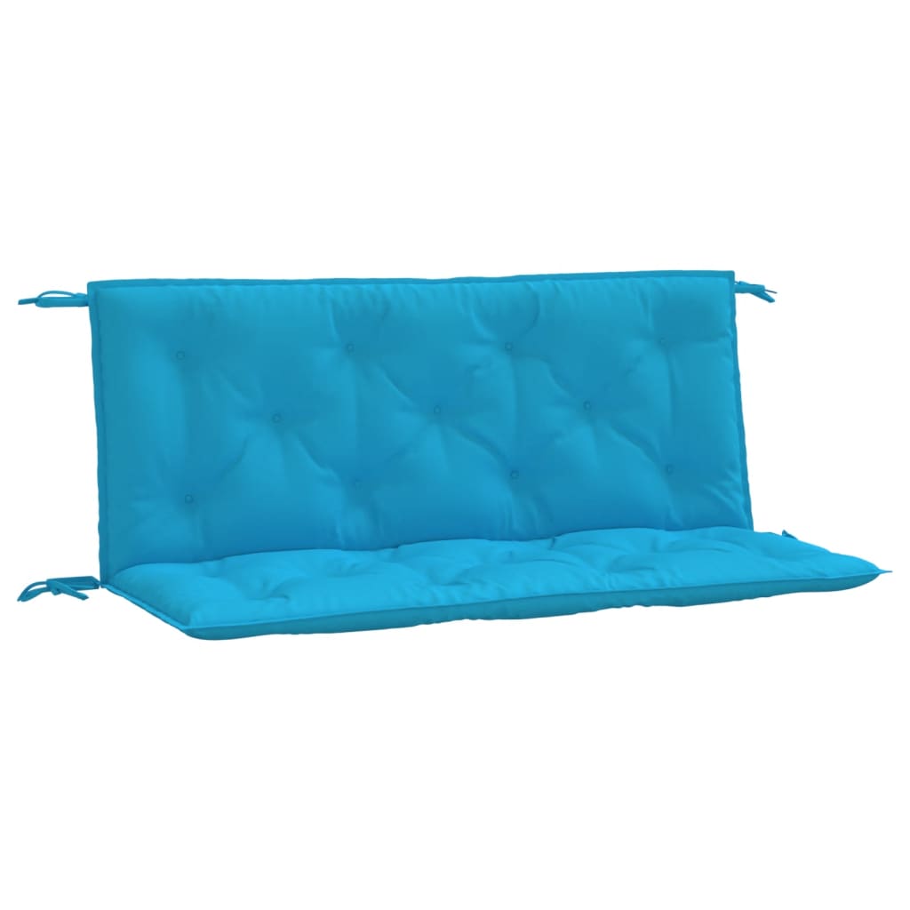 Vidaxl Garden Bench Cushions 2 PCS 120x50x7 CM Oxford Fabric Azul