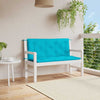 Vidaxl Garden Bench Cushions 2 PCS 120x50x7 CM Fabric Turquesa