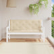 Vidaxl Garden Bench Cushions 2 St 150x50x7 cm Tessuto Oxford Beige