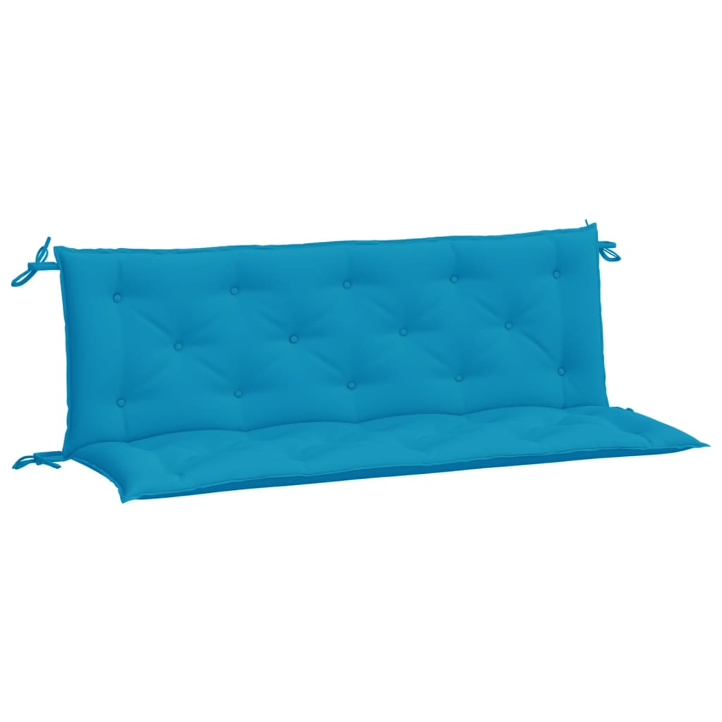 Vidaxl Garden Bench Cushions 2 ST 150x50x7 CM Oxford Fabric Azul