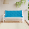 Vidaxl Garden Bench Cushions 2 ST 150x50x7 CM Oxford Fabric Azul