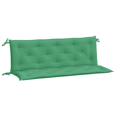 Vidaxl Garden Bench Cushions 2 ST 150x50x7 CM Oxford Fabric Green