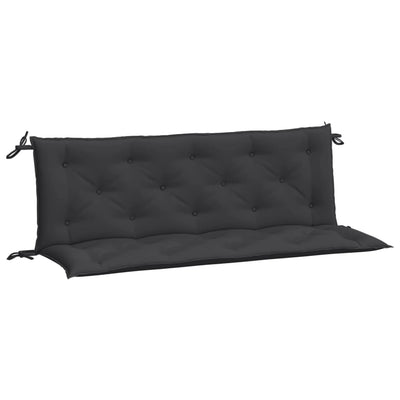 Vidaxl Garden Bench Cushions 2 ST 150x50x7 CM Oxford Fabric Negro