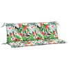 Vidaxl Garden Bench Cushions 2 ST 150x50x7 CM Fabric Multi -Colored