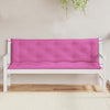 Vidaxl Garden Bench Cushions 2 ST 150x50x7 CM Fabric Pink