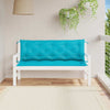 Vidaxl Garden Bench Cushions 2 ST 150x50x7 CM Fabric Turquesa