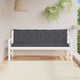 Vidaxl Garden Bench Cushions 2 PCS 180x50x7 cm Tessuto Oxford Antracite colorato