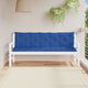 Vidaxl Garden Bench Cushions 2 PCS 180x50x7 cm tessuto blu blu