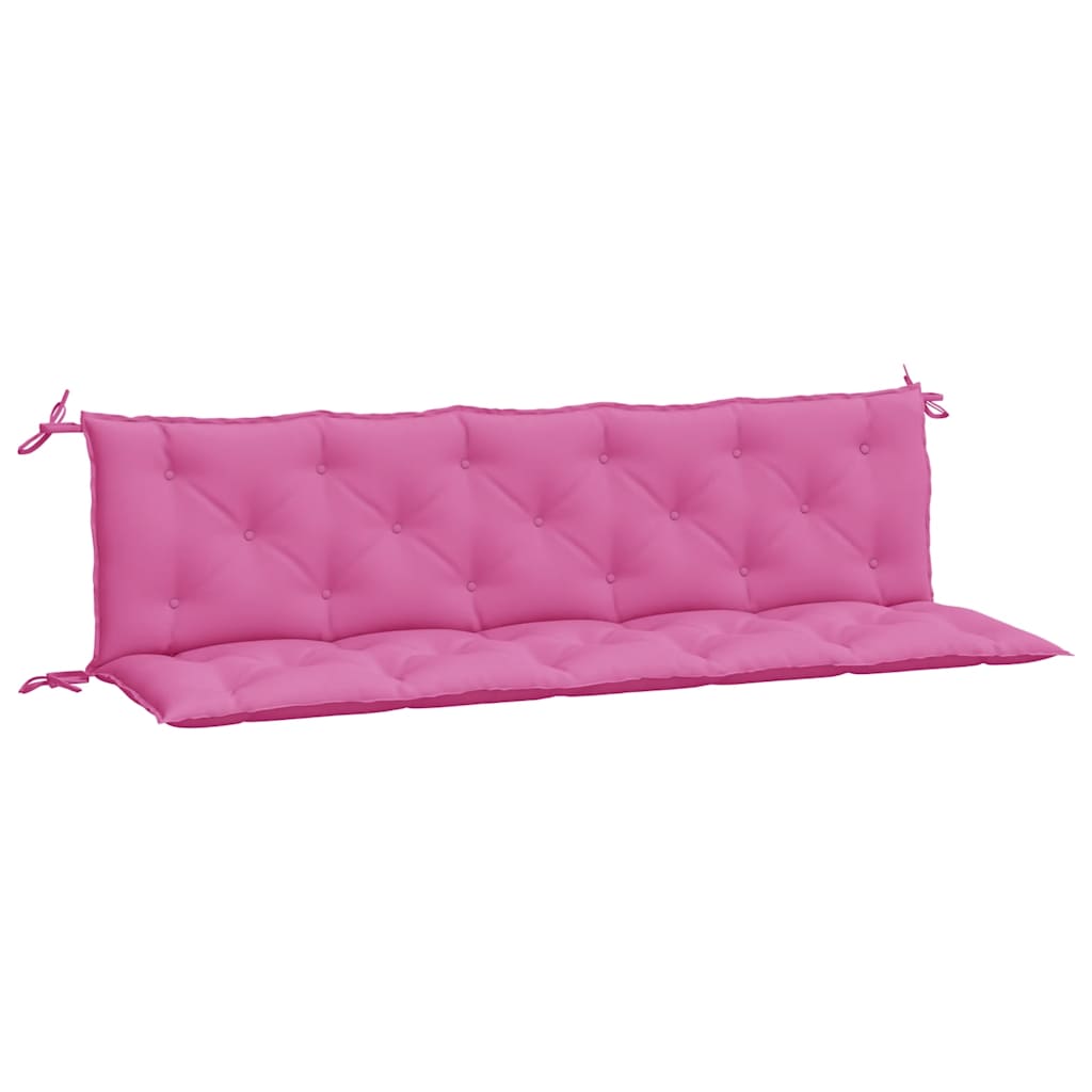 Vidaxl Garden Bench Cushions 2 St Oxford Fabric Pink