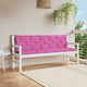 Vidaxl Garden Bench Cushions 2 St Oxford Fabric Pink