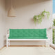 Vidaxl Garden Bench Cushions 2 St 200x50x7 cm tessuto Oxford verde