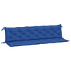 Vidaxl Garden Bench Cushions 2 ST 200x50x7 CM Oxford Fabric Blue