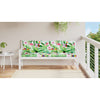 Vidaxl Garden Bench Cushions 2 St 200x50x7 cm Fabric multi -colorato