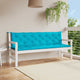 Vidaxl Garden Bench Cushions 2 ST 200x50x7 CM Fabric Turquesa